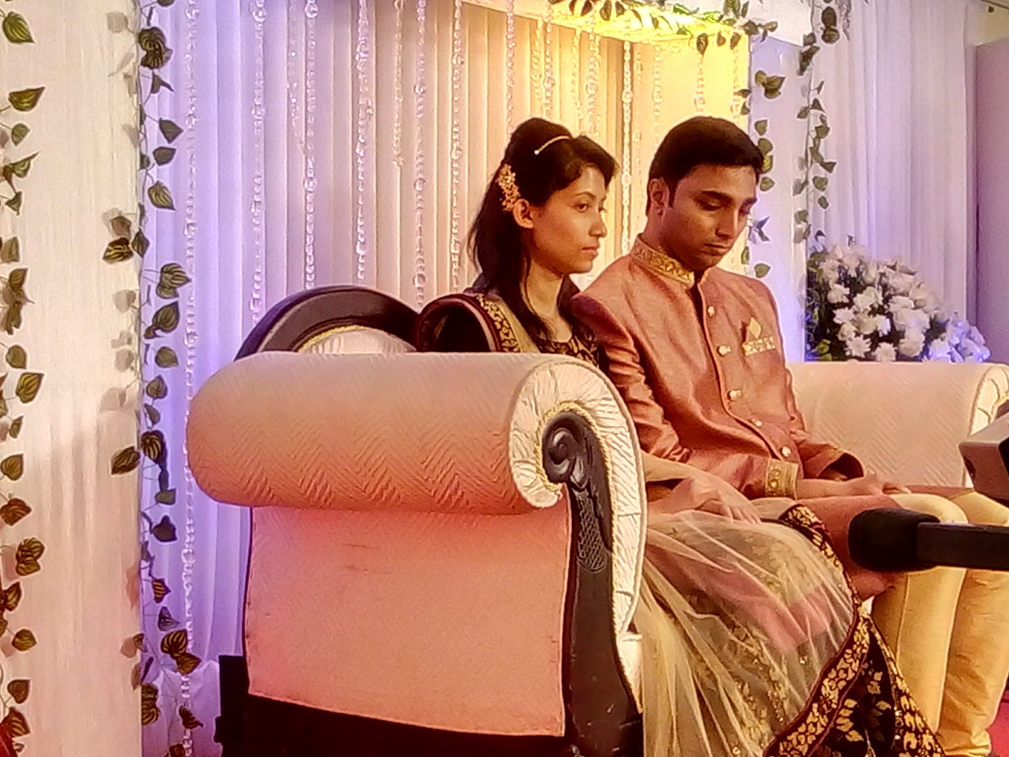 Engagement of Viswas & Reenu Photo